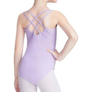 Little Girl’s Lavender Strappy Camisole Leotard – NWT – Daydance